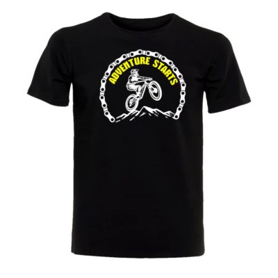 "Adventure starts" T-Shirt – Bild 6