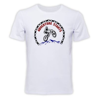 "Adventure starts" T-Shirt