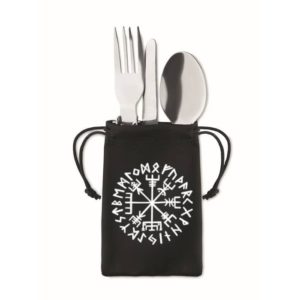 Campingbesteck "Vegvísir"