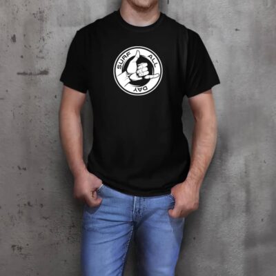 "Surf all day" T-Shirt – Bild 4
