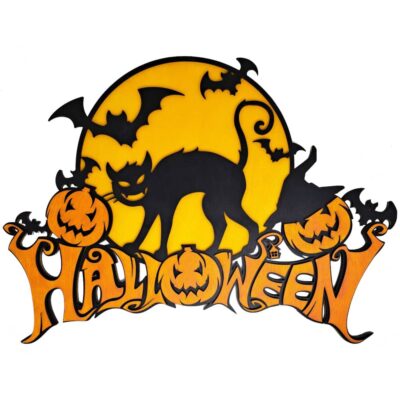 Türschild „Halloween“ | TOTEM-Style Shop