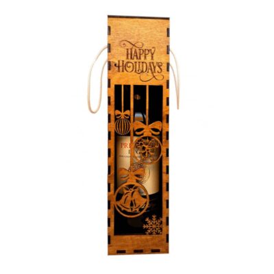 Weinkiste "Happy holidays" – Bild 2