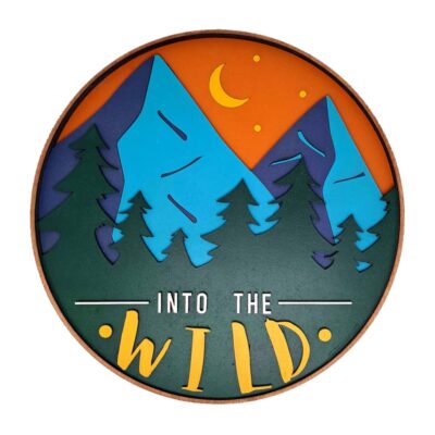 Wanddeko "Into the wild"